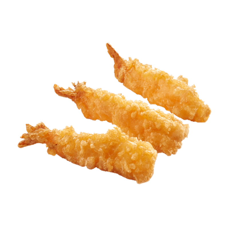crevettes tempura