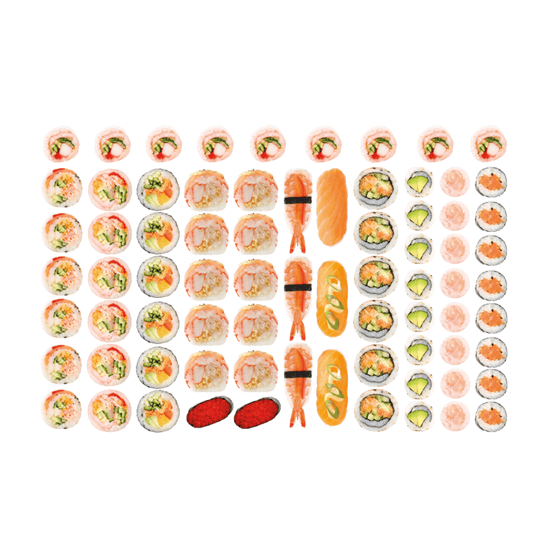 plateau sushi plate