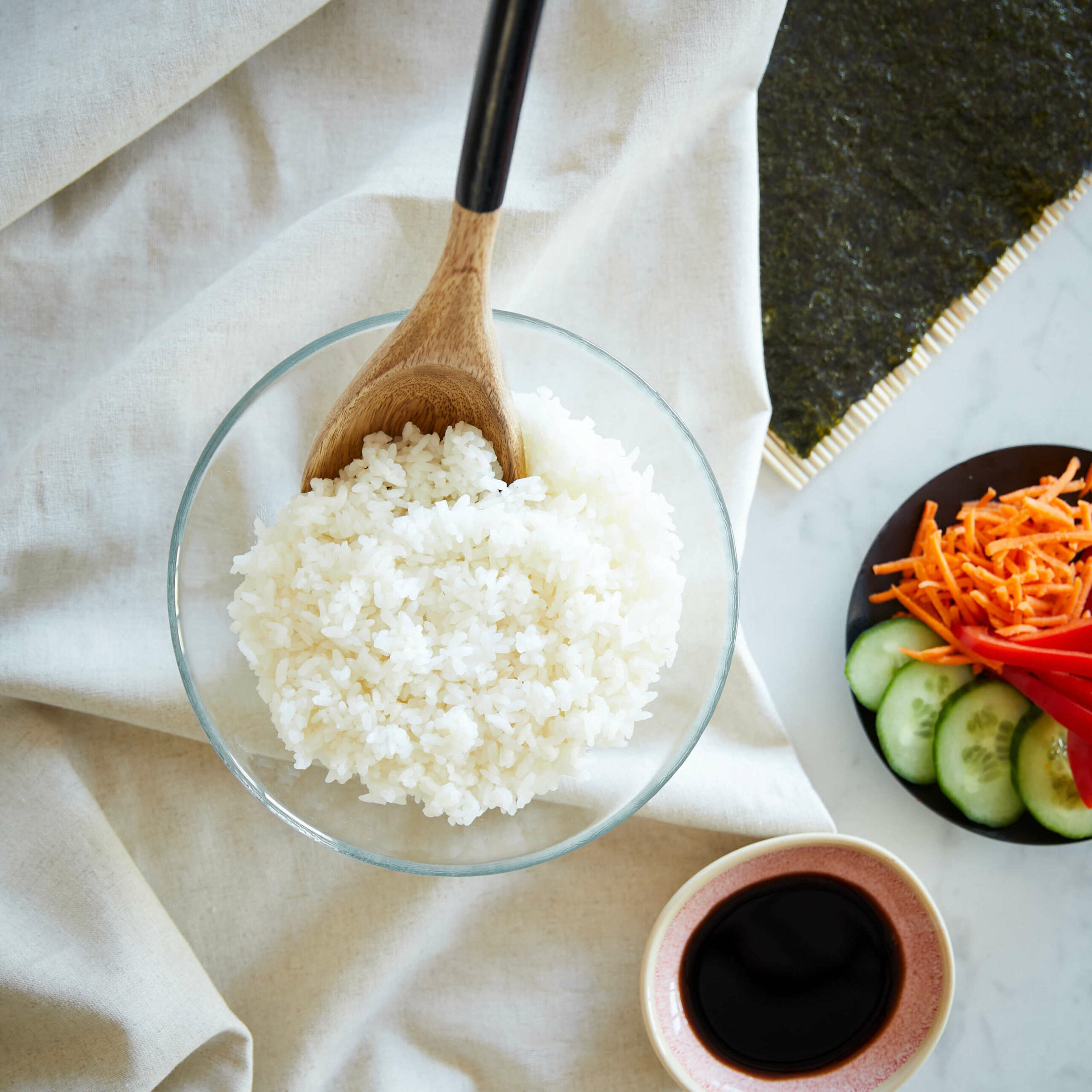 La méthode de cuisson du riz à sushi