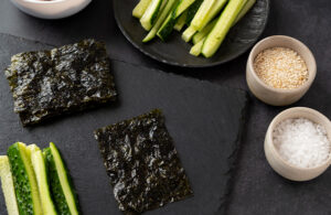 Recette originale à la feuille de nori croustillante